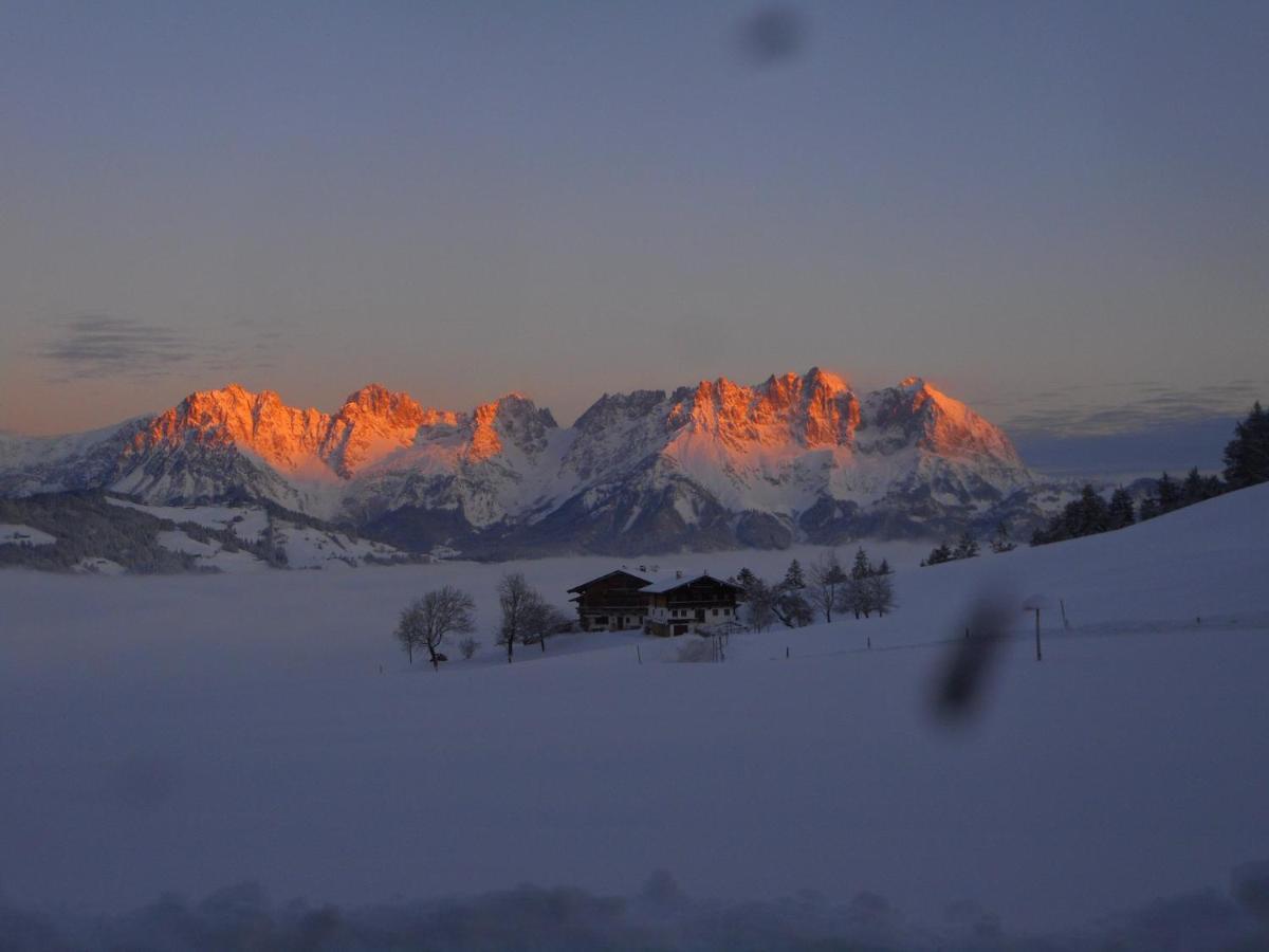 Вилла Hahnenkammblick Кицбюэль Экстерьер фото