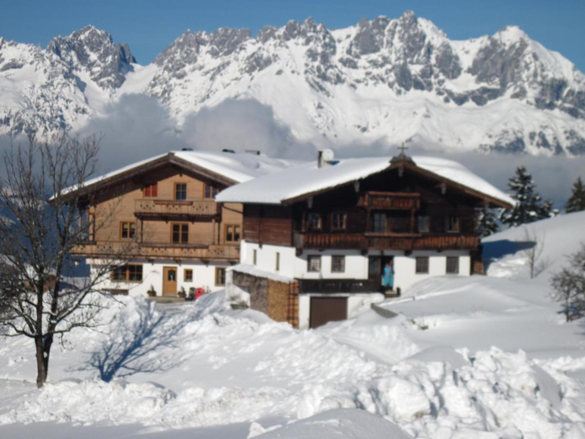 Вилла Hahnenkammblick Кицбюэль Экстерьер фото