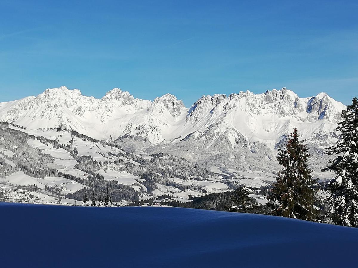 Вилла Hahnenkammblick Кицбюэль Экстерьер фото