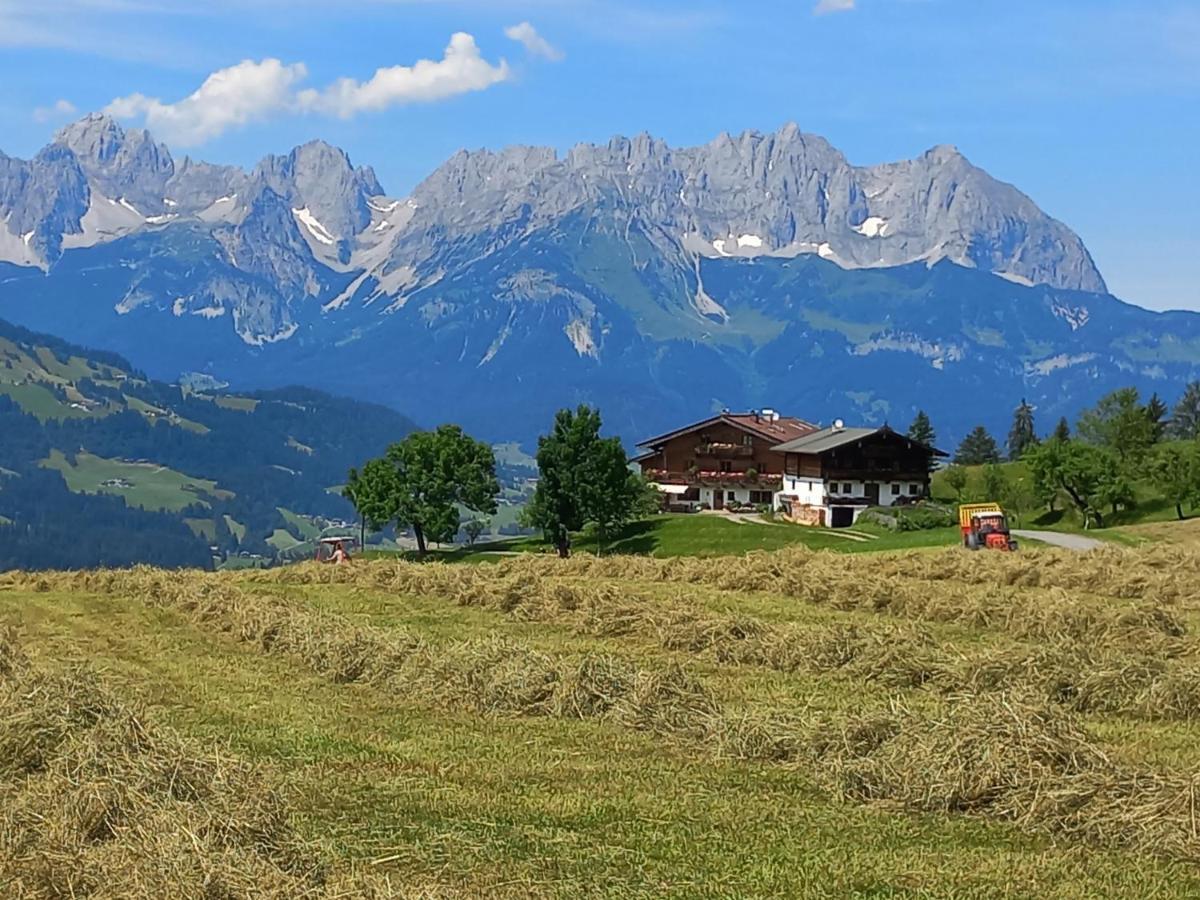 Вилла Hahnenkammblick Кицбюэль Экстерьер фото