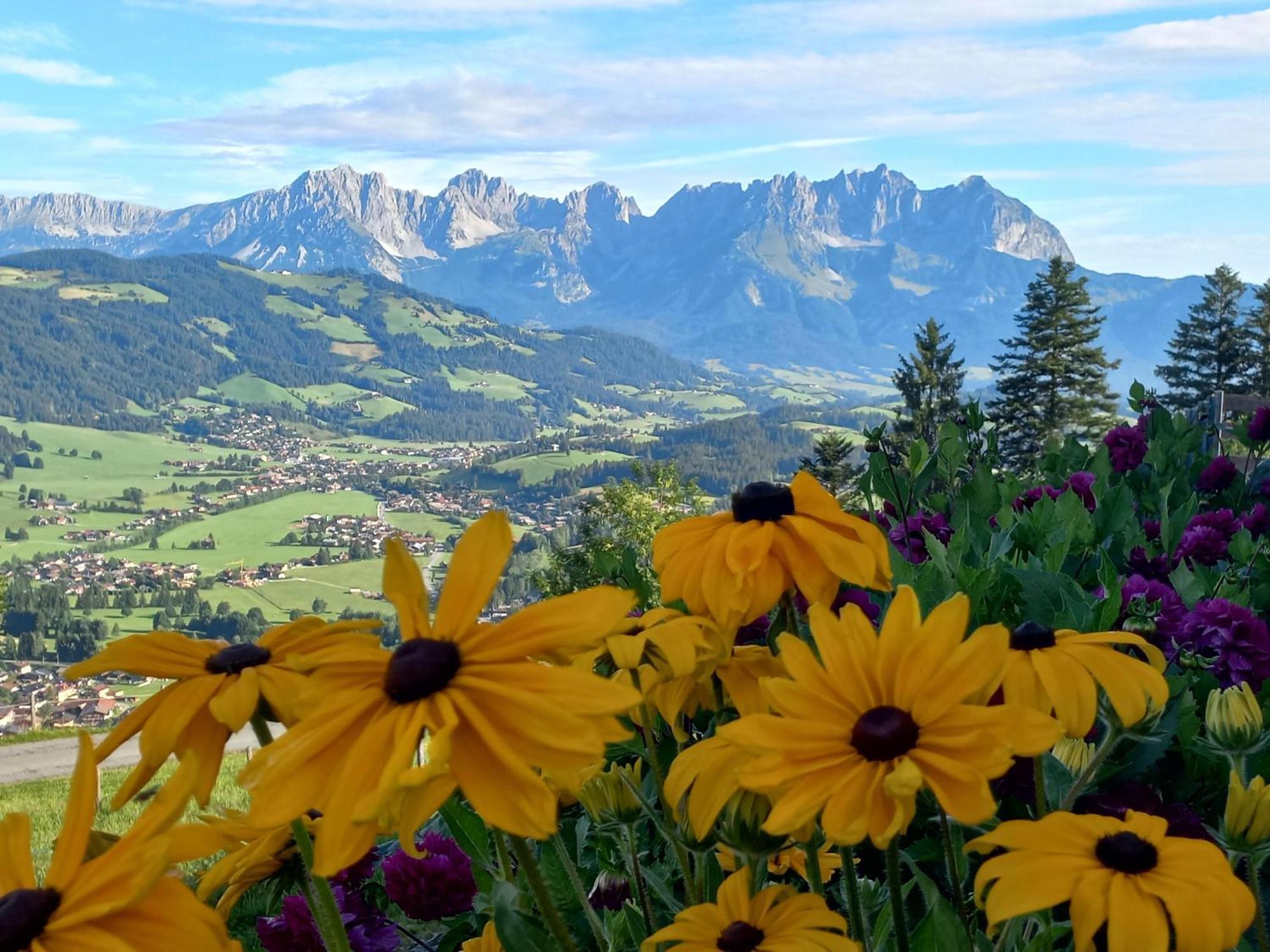 Вилла Hahnenkammblick Кицбюэль Экстерьер фото