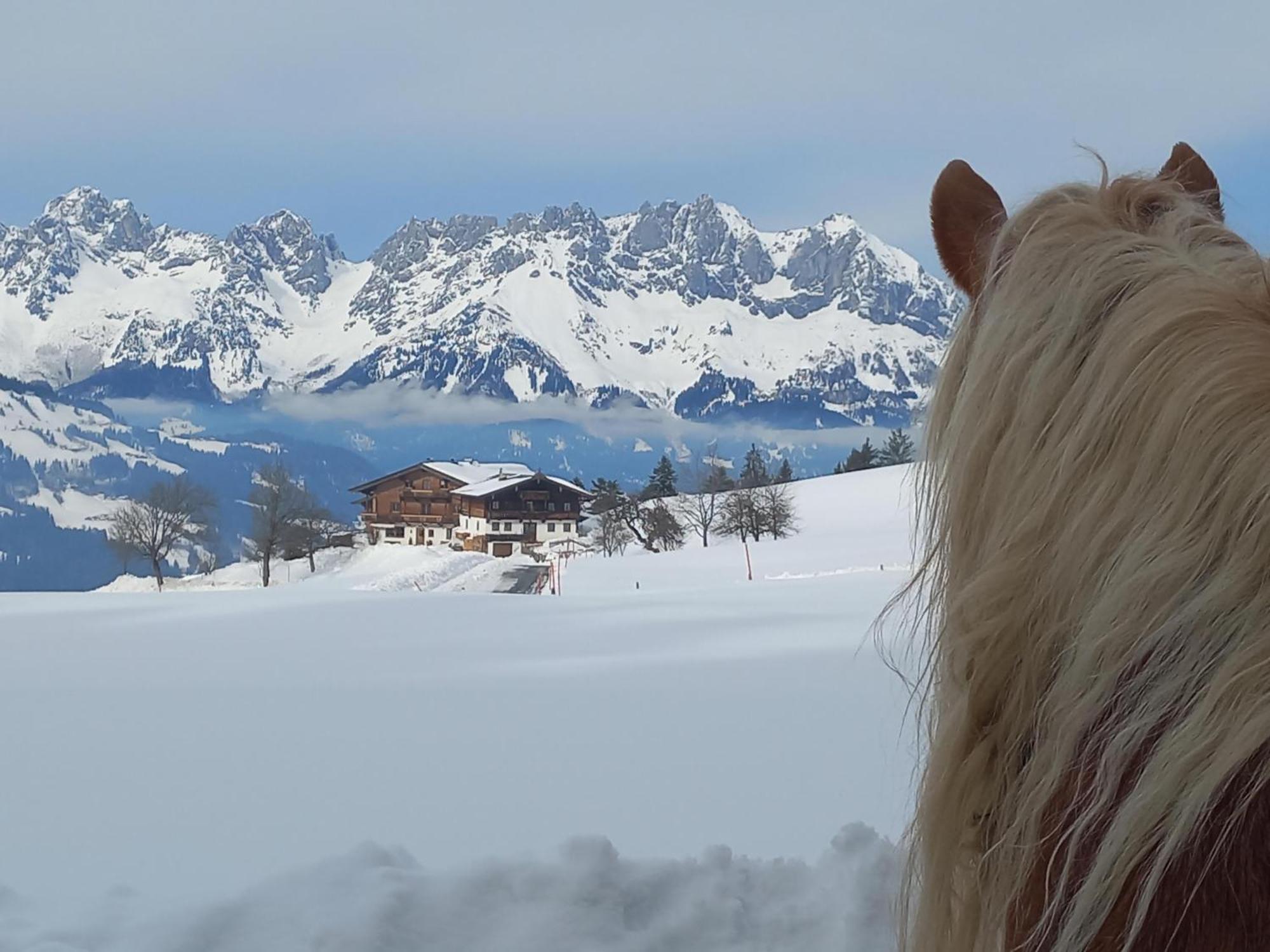 Вилла Hahnenkammblick Кицбюэль Экстерьер фото